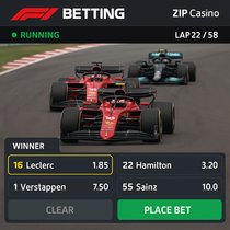 Zip Casino - Formula 1 Sports Betting